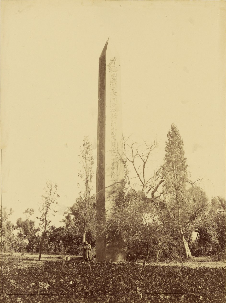Obelisk von Heliopolis, Kairo von Baron Paul des Granges