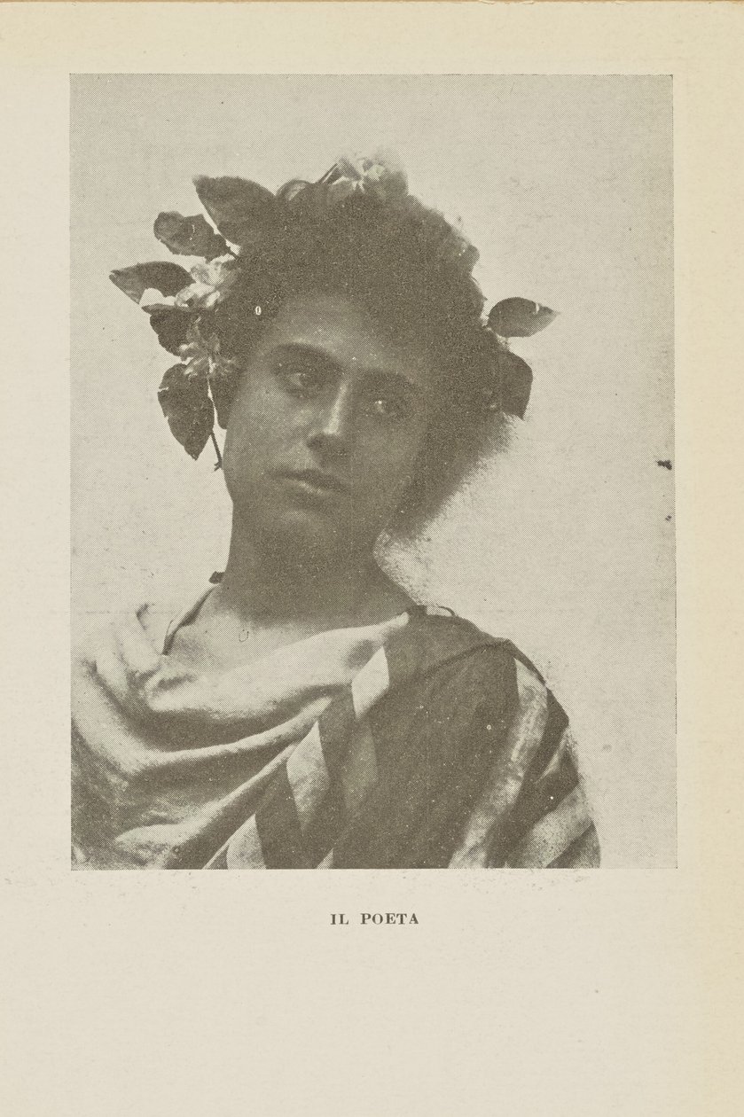 Der Dichter von Baron Wilhelm von Gloeden