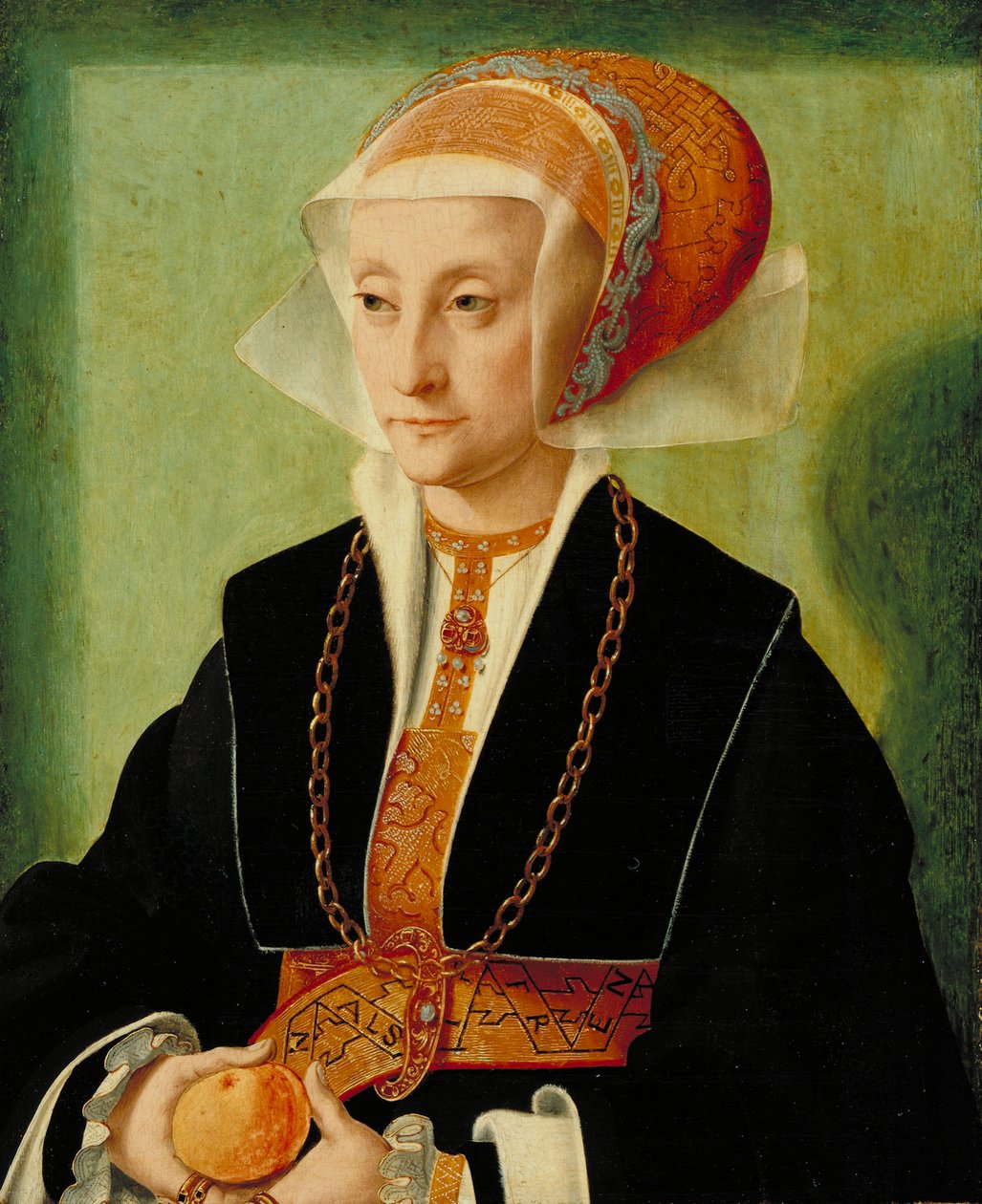 Porträt einer Dame, ca. 1539 von Bartholomaeus Bruyn