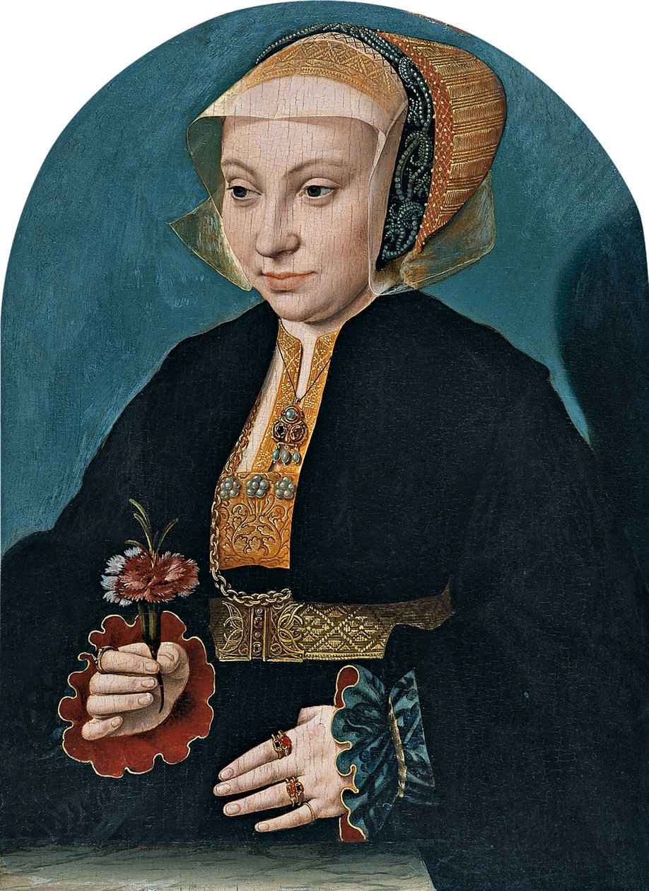 Porträt einer Frau von Bartholomaeus Bruyn the Elder