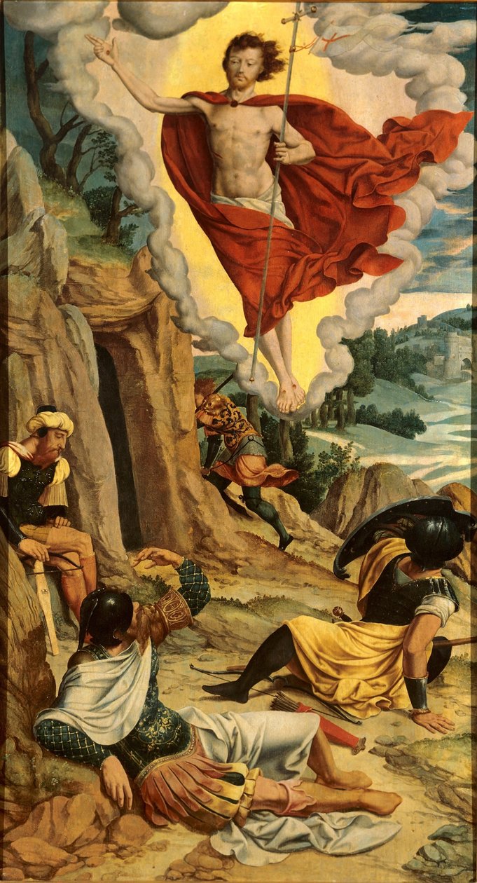 Die Auferstehung von Bartholomaeus Bruyn the Elder