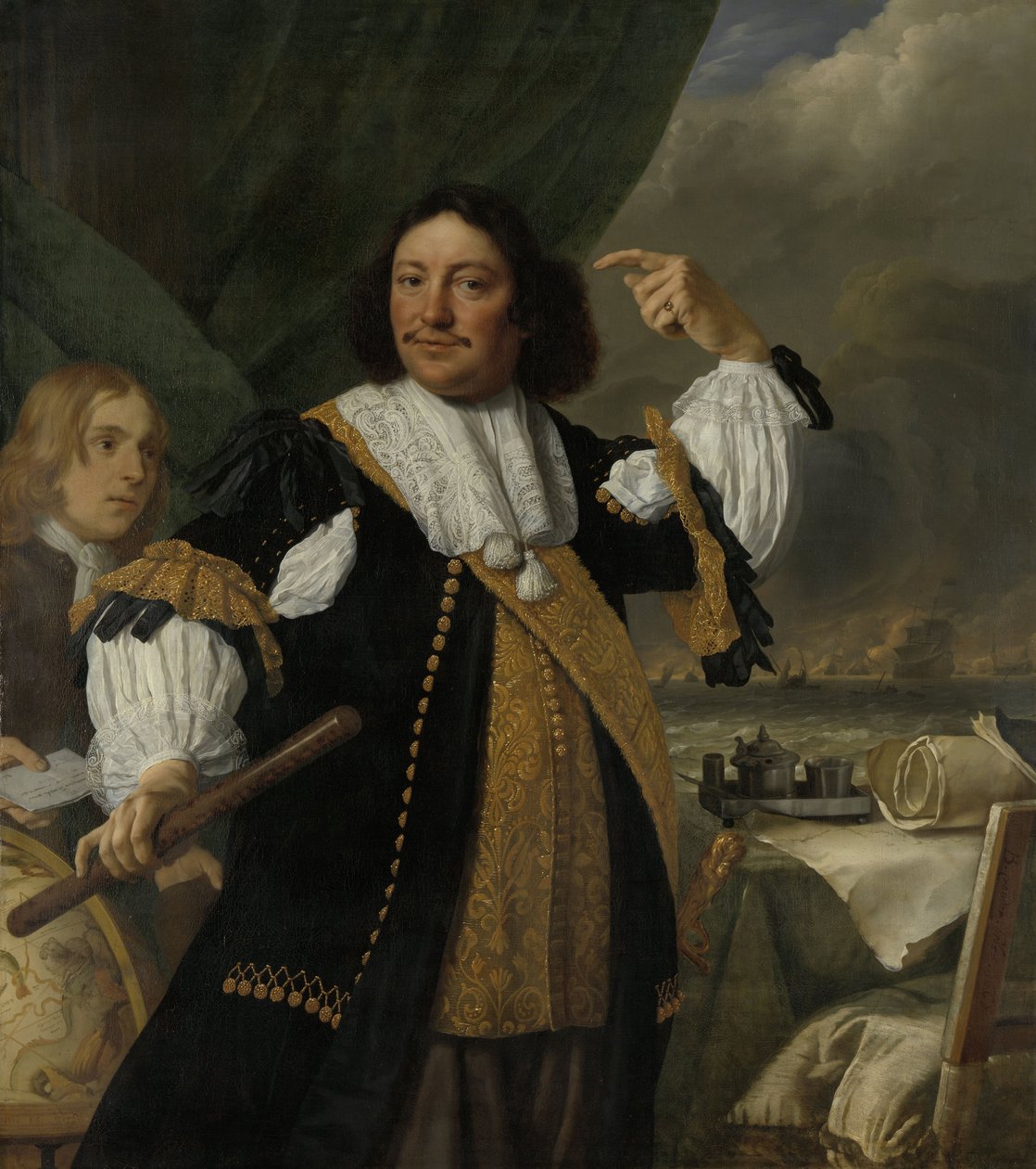 Porträt von Aert van Nes (1626-1693) von Bartholomeus van der Helst