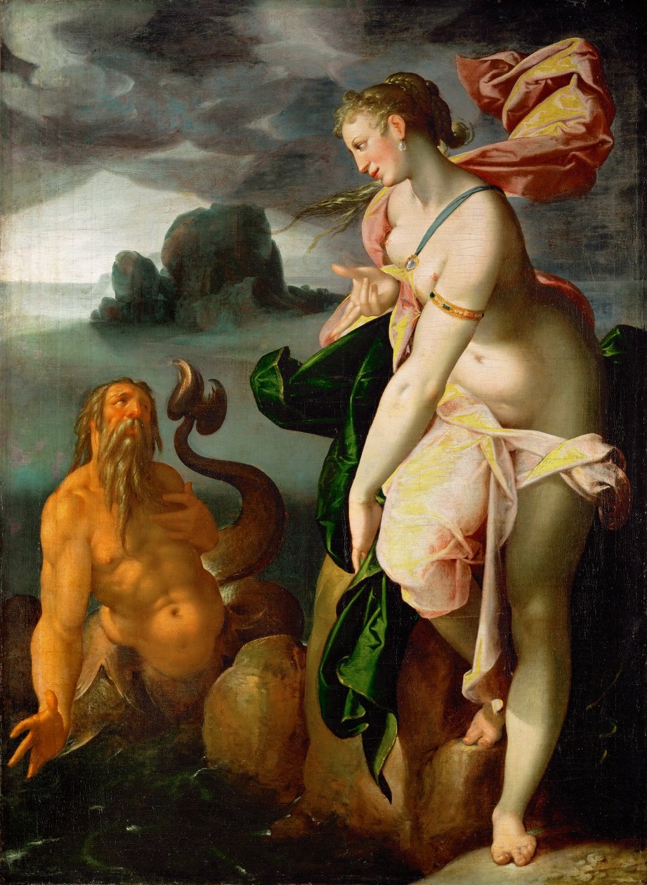 Glaucus und Scylla von Bartholomeus Spranger