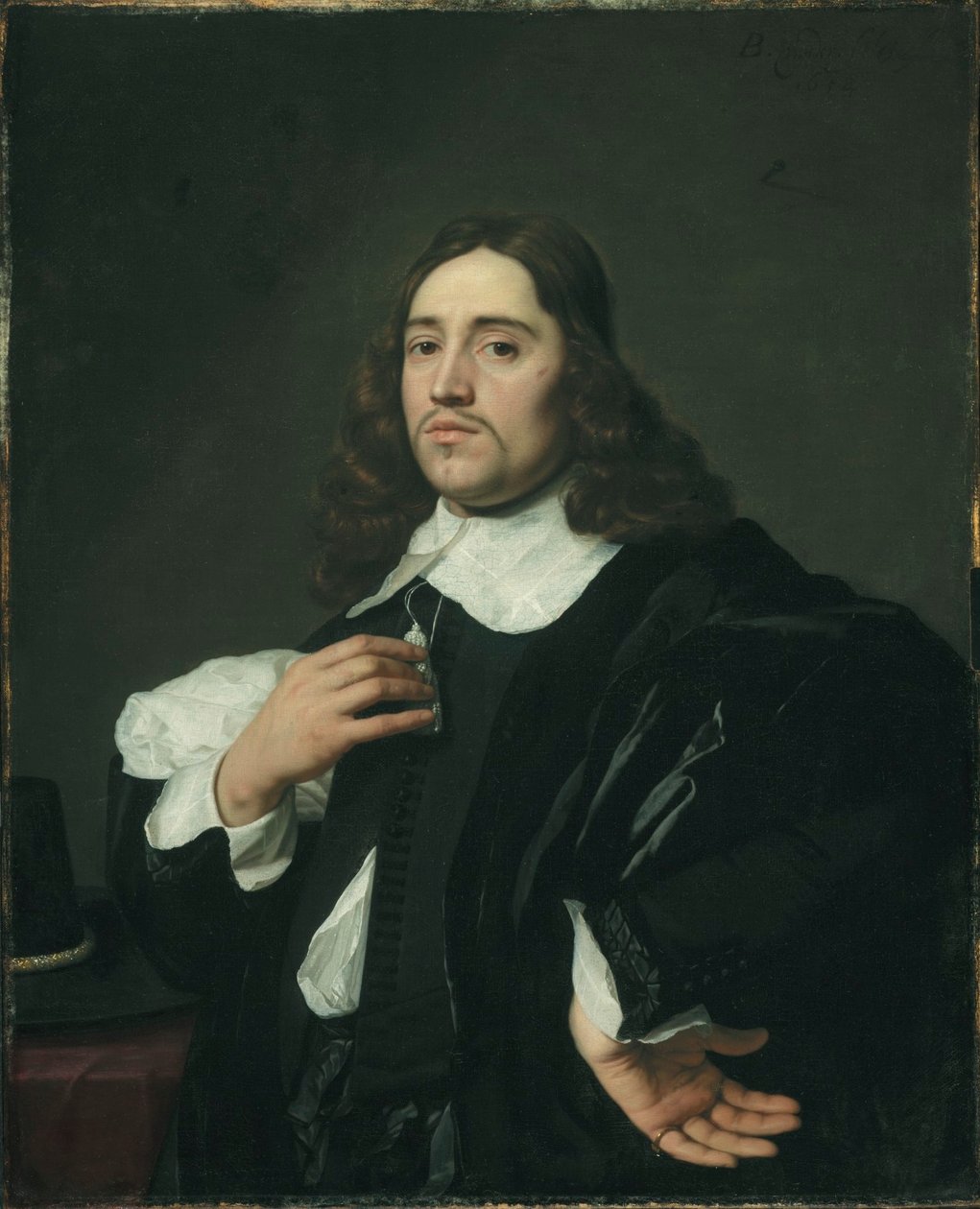 Porträt eines Mannes von Bartholomeus van der Helst