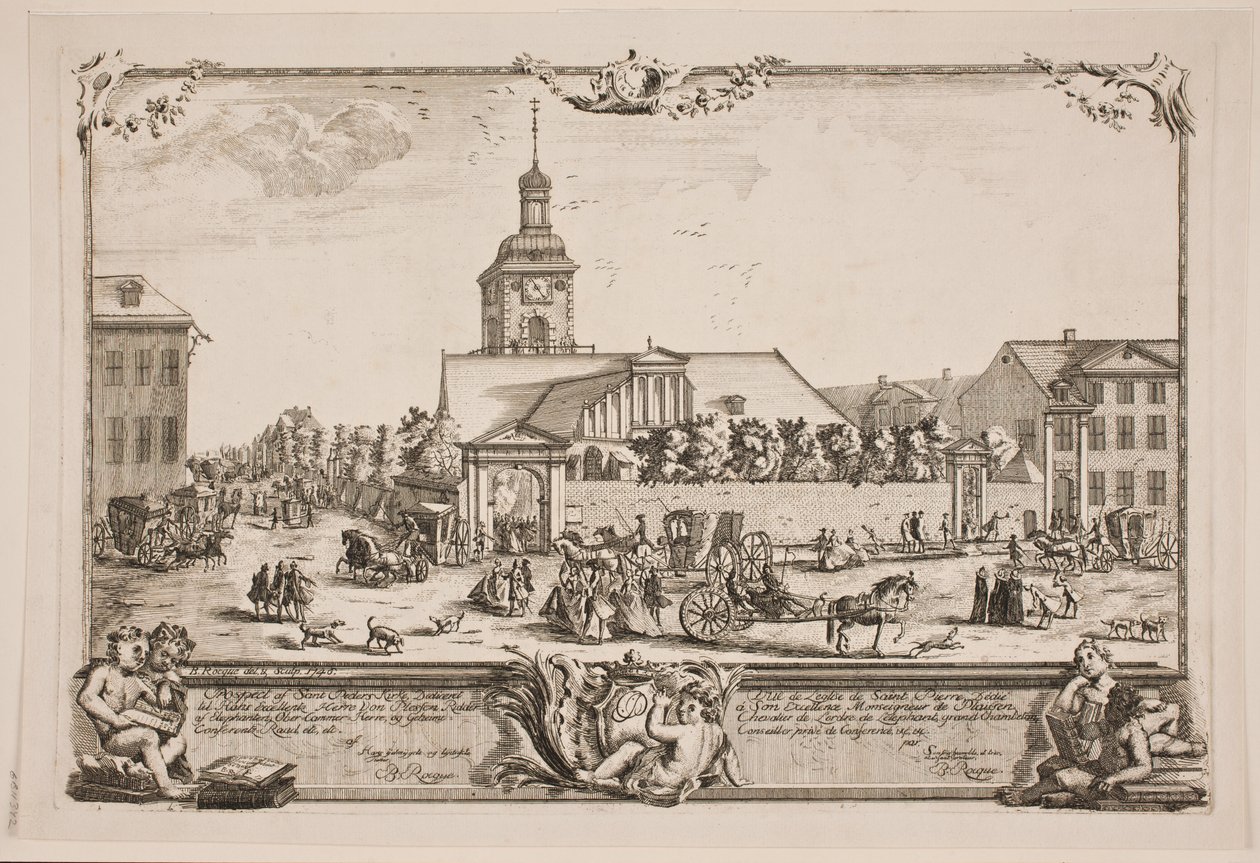 Sankt-Peter-Kirche, Kopenhagen von Bartholomæus Roque