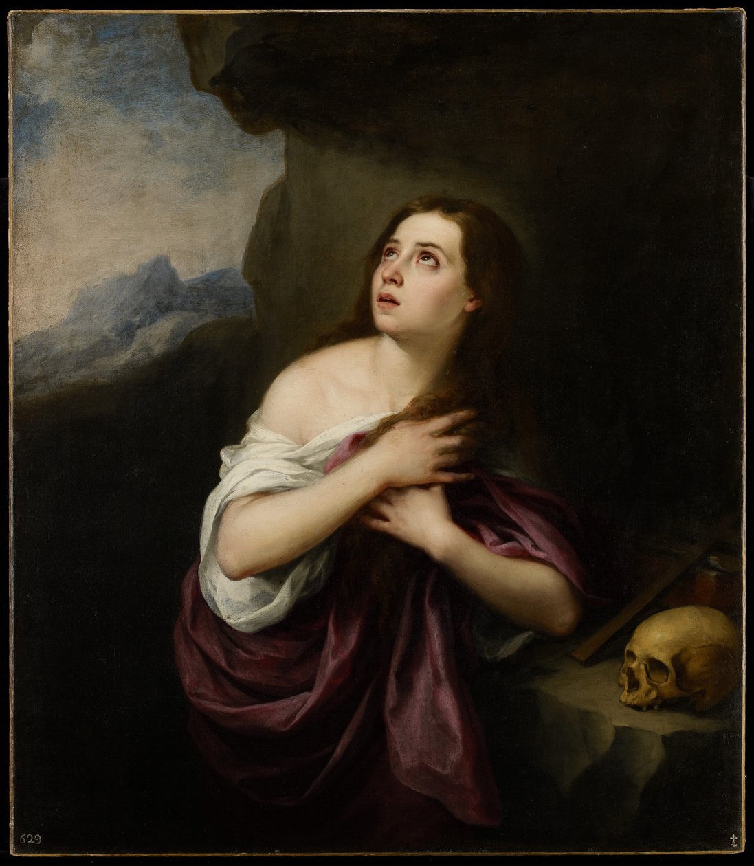 Die reuige Magdalena, ca. 1650-65 von Bartolomé Esteban Murillo