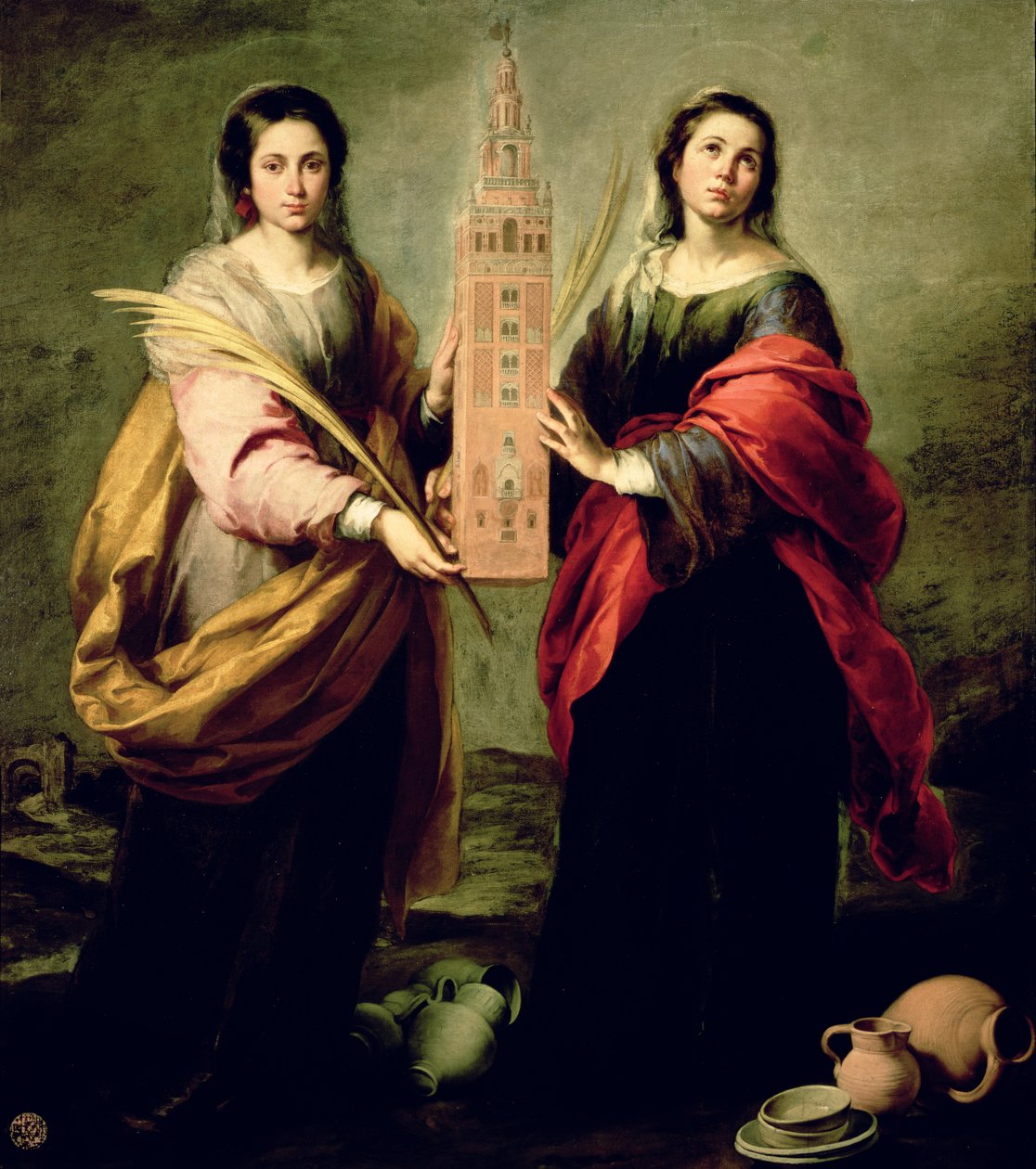 St. Justina und St. Rufina, 1675 von Bartolomé Esteban Murillo