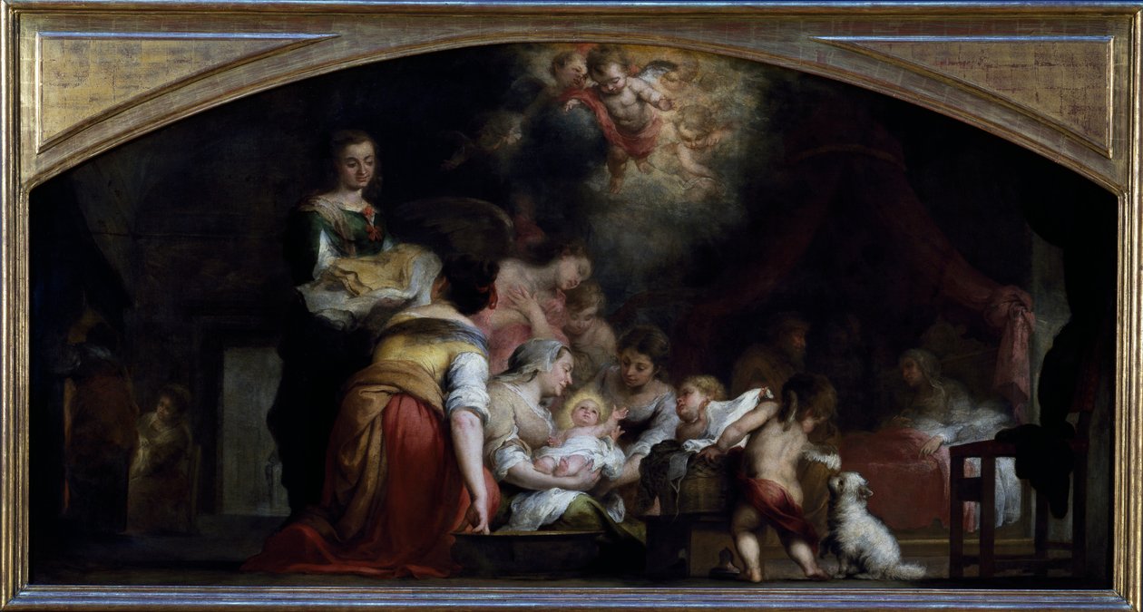 Geburt der Jungfrau von Bartolomé Esteban Murillo
