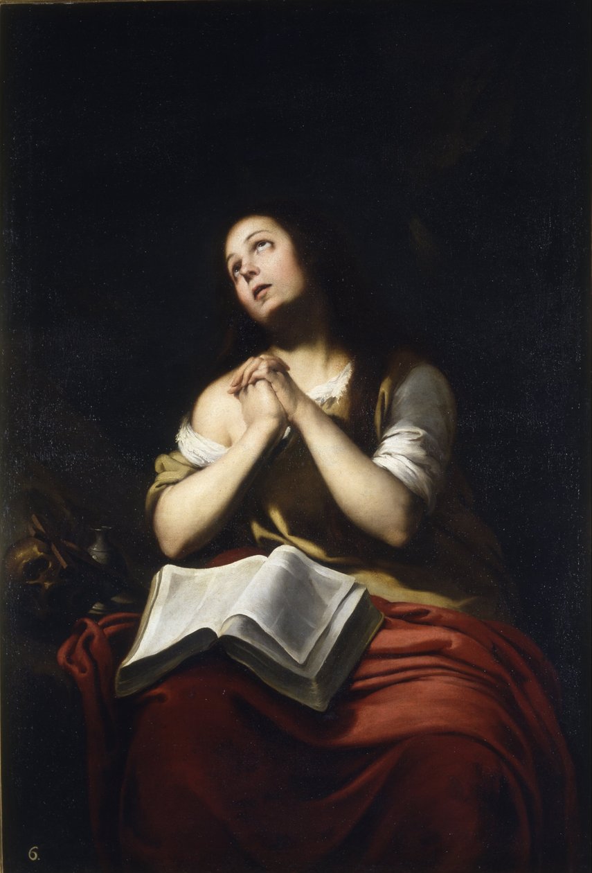 Die reuige Maria Magdalena von Bartolomé Esteban Murillo
