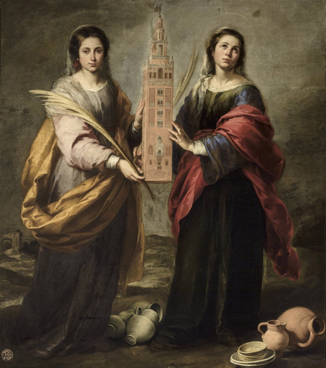 Heilige Justa und Rufina, ca. 1666 von Bartolomé Esteban Murillo