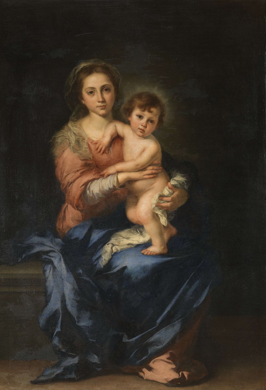 Die Jungfrau und das Kind, 1650 von Bartolomé Esteban Murillo