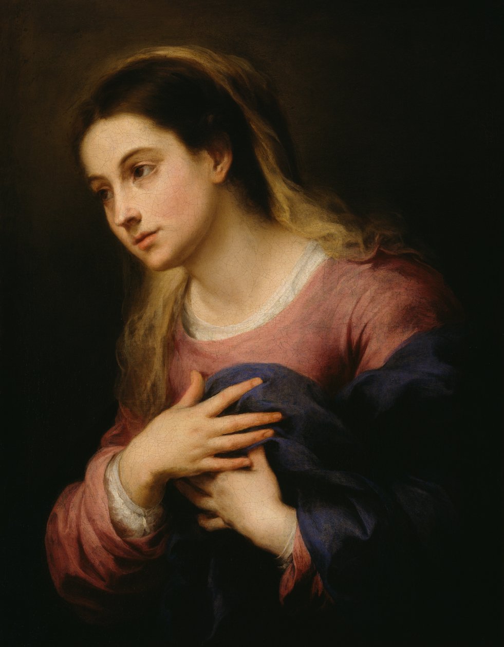 Die Jungfrau der Verkündigung, 1670-80 von Bartolomé Esteban Murillo