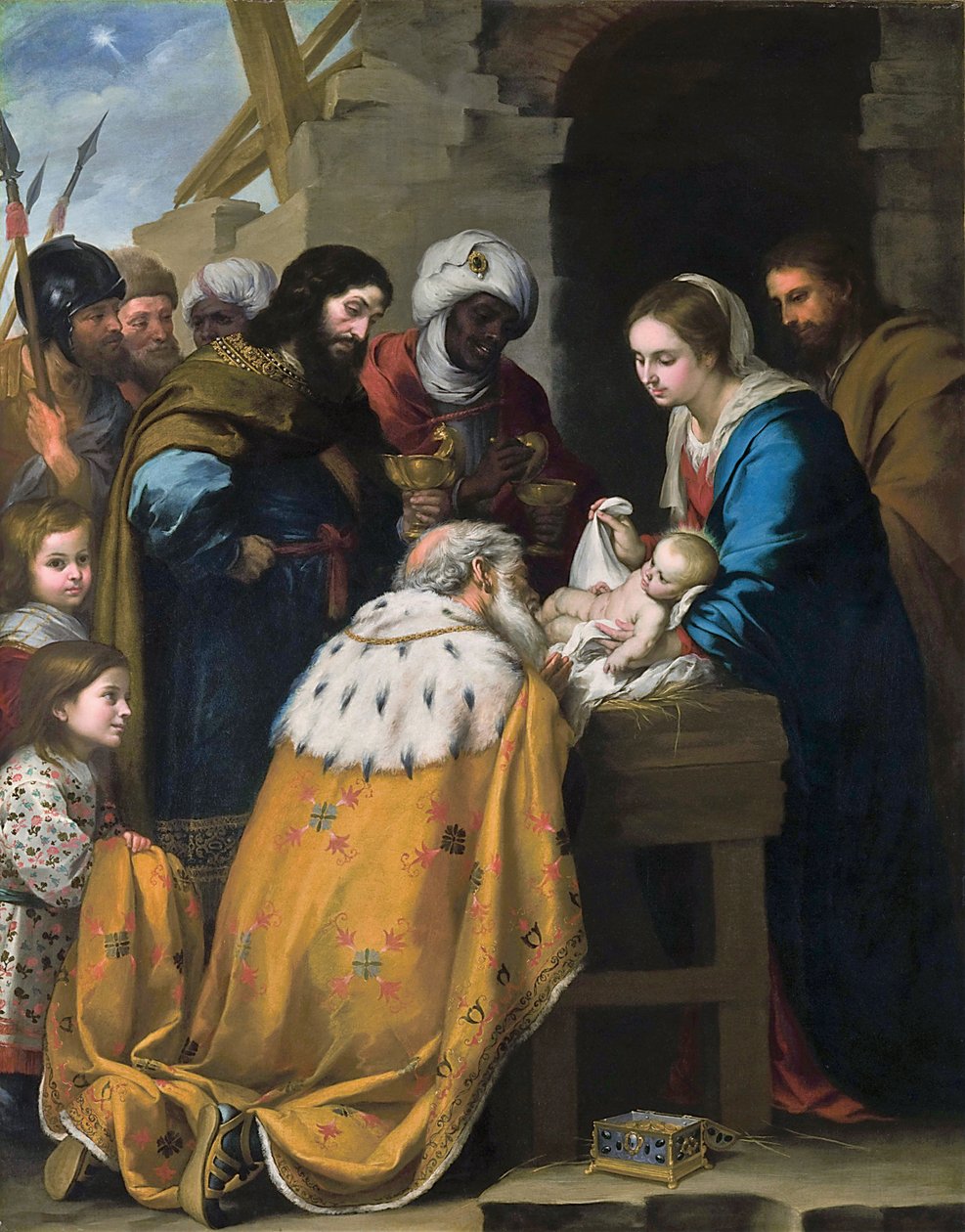 Anbetung der Könige von Bartolomé Esteban Murillo