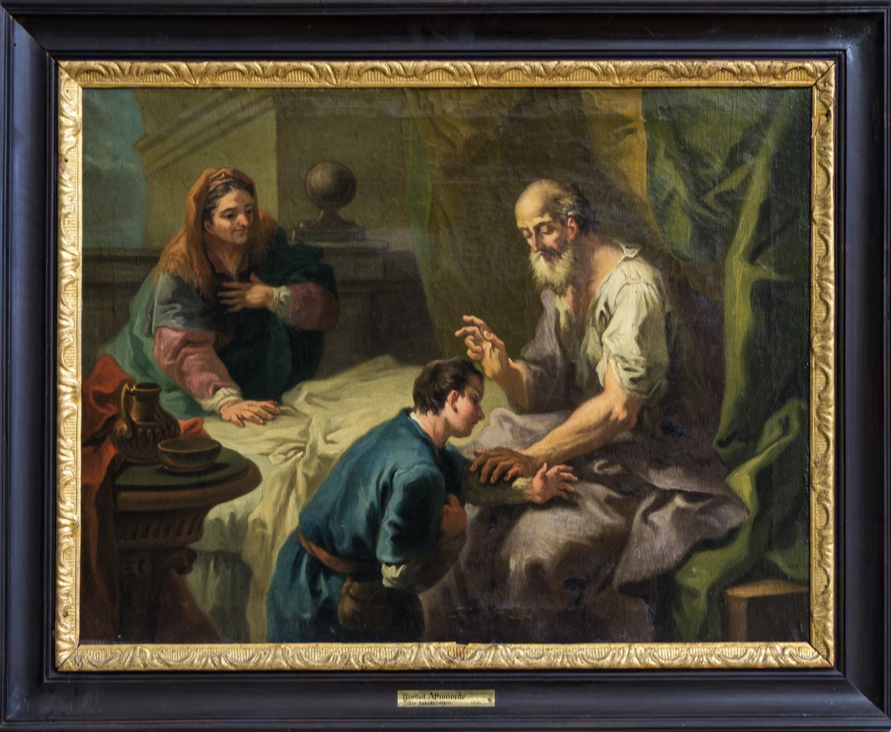 Isaak segnet Jakob von Bartolomeo Altomonte
