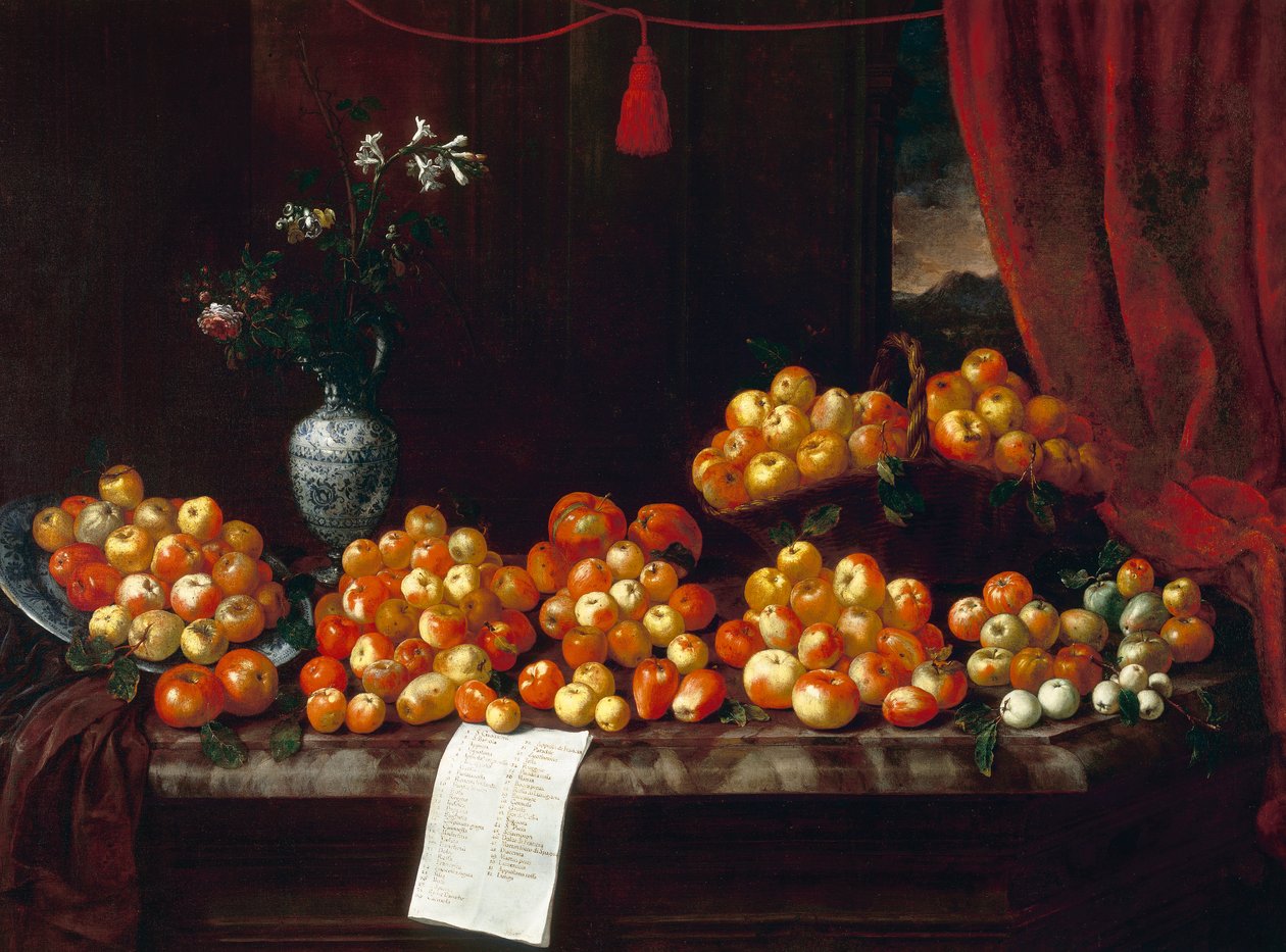 Äpfel von Bartolomeo Bimbi