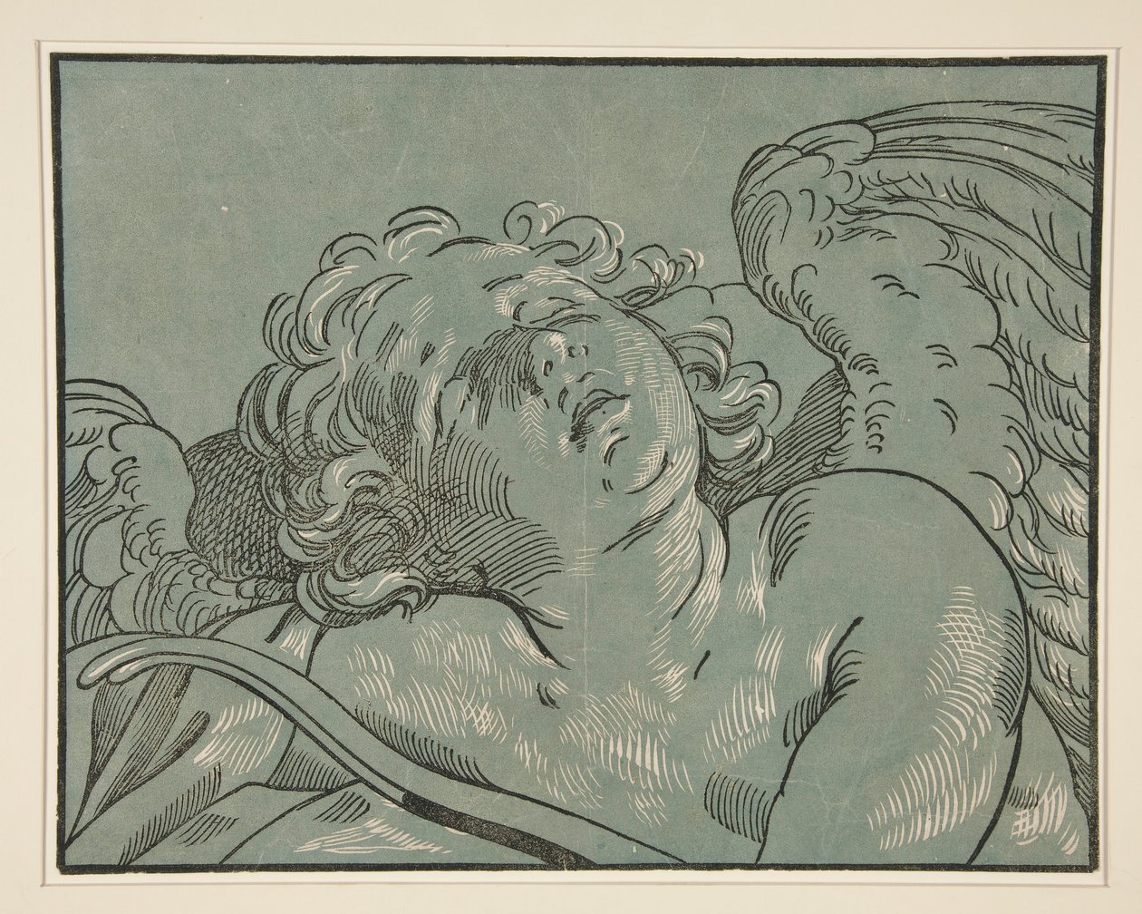 Schlafender Amor von Bartolomeo Coriolano