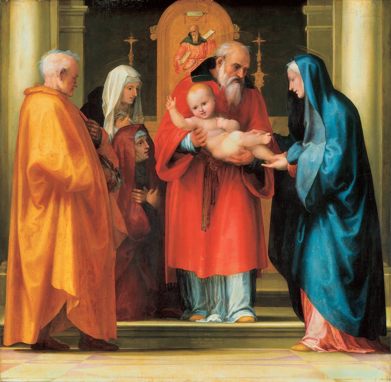 Darstellung Jesu im Tempel (Detail) von Bartolomeo Fra