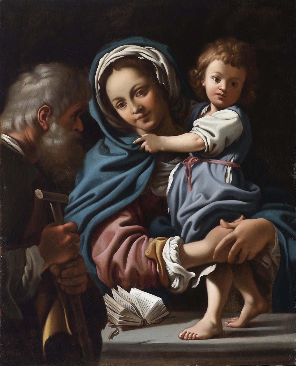 Die Heilige Familie von Bartolomeo Schedoni