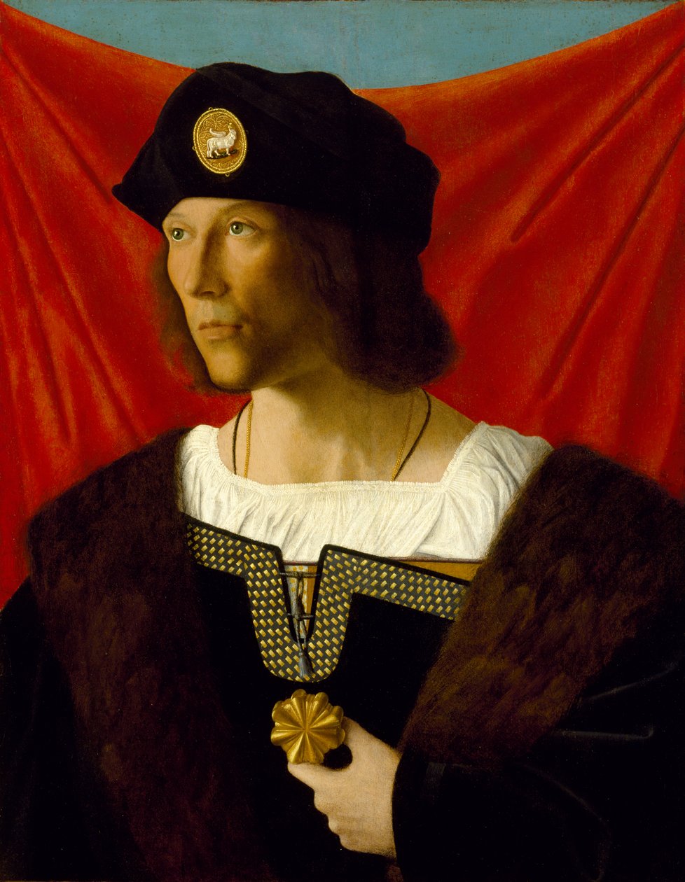 Porträt eines Mannes, ca. 1512 von Bartolomeo Veneto