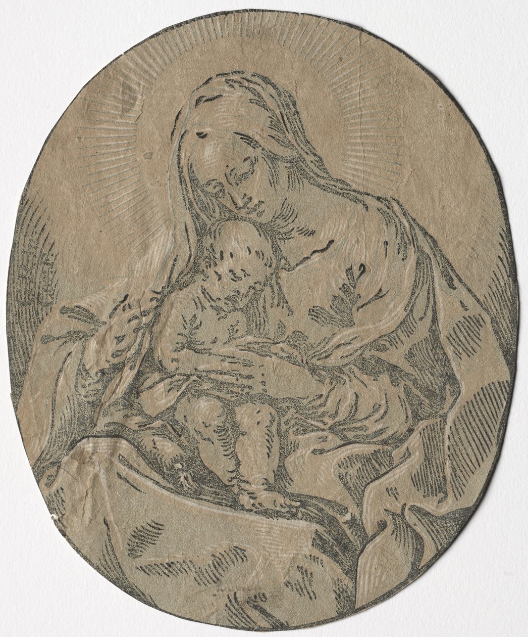 Madonna und Kind von Bartolommeo Coriolano