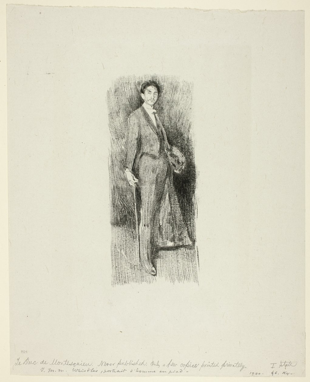 Graf Robert de Montesquiou von Beatrix Godwin Whistler