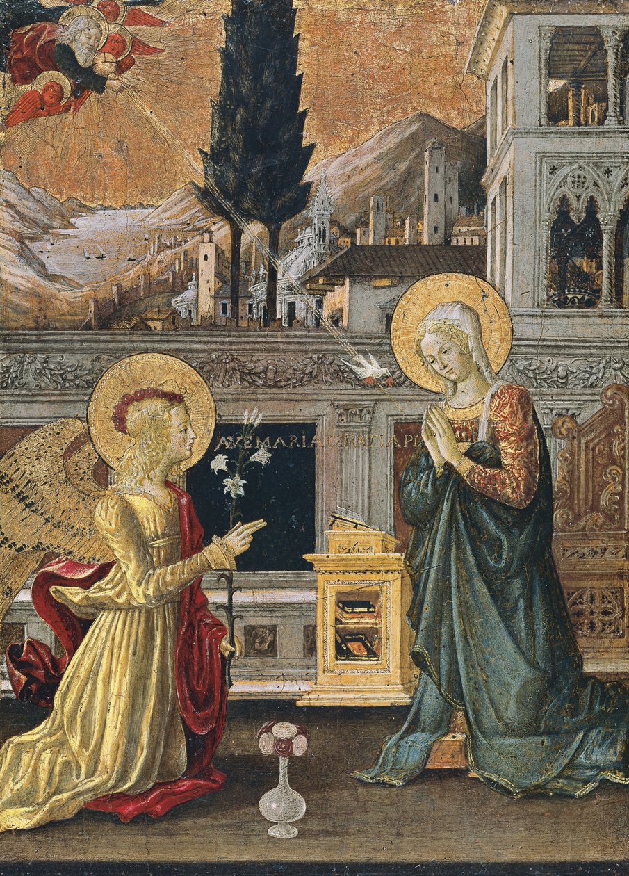 Die Verkündigung von Benedetto Bonfigli