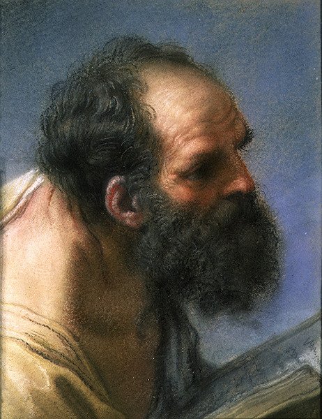 Der Kopf eines Apostels von Benedetto Luti