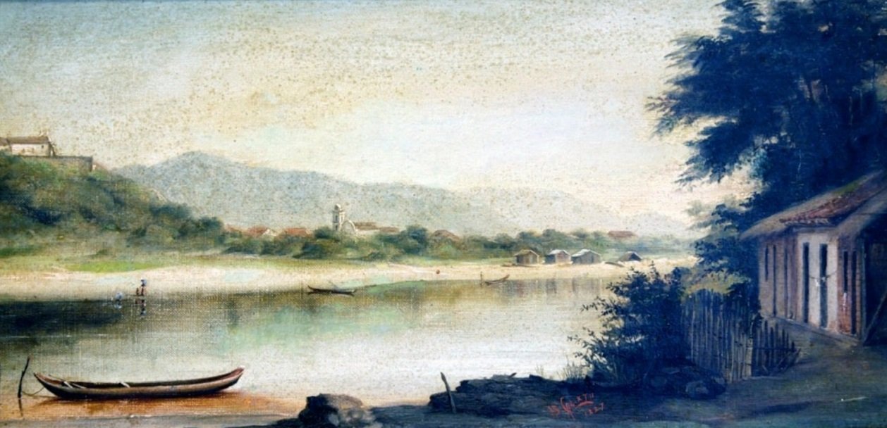 Fischerdorf von Benedito Calixto