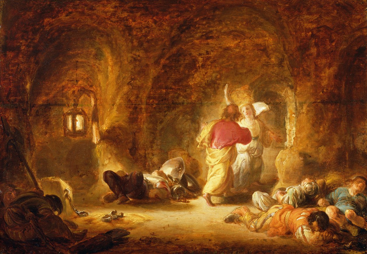 Die Befreiung des Heiligen Petrus von Benjamin Gerritsz. Cuyp