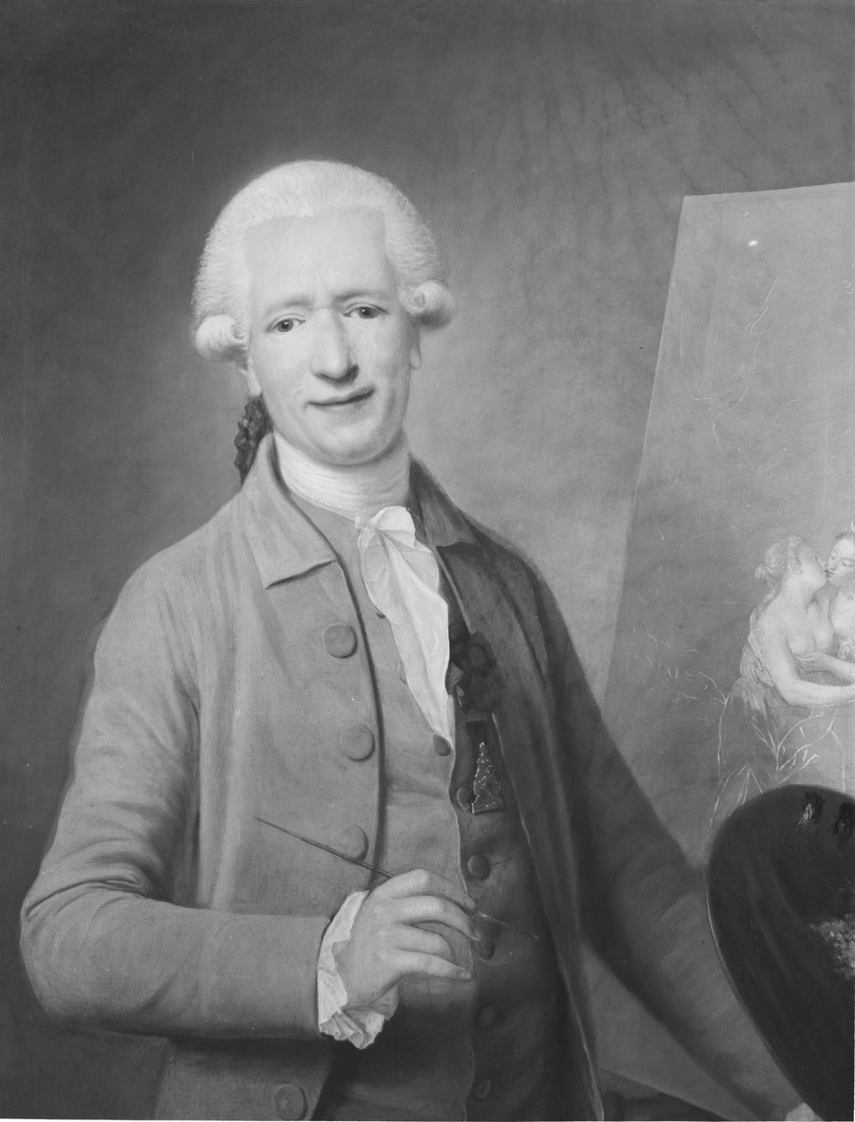Selbstporträt von Benjamin Samuel Bolomey