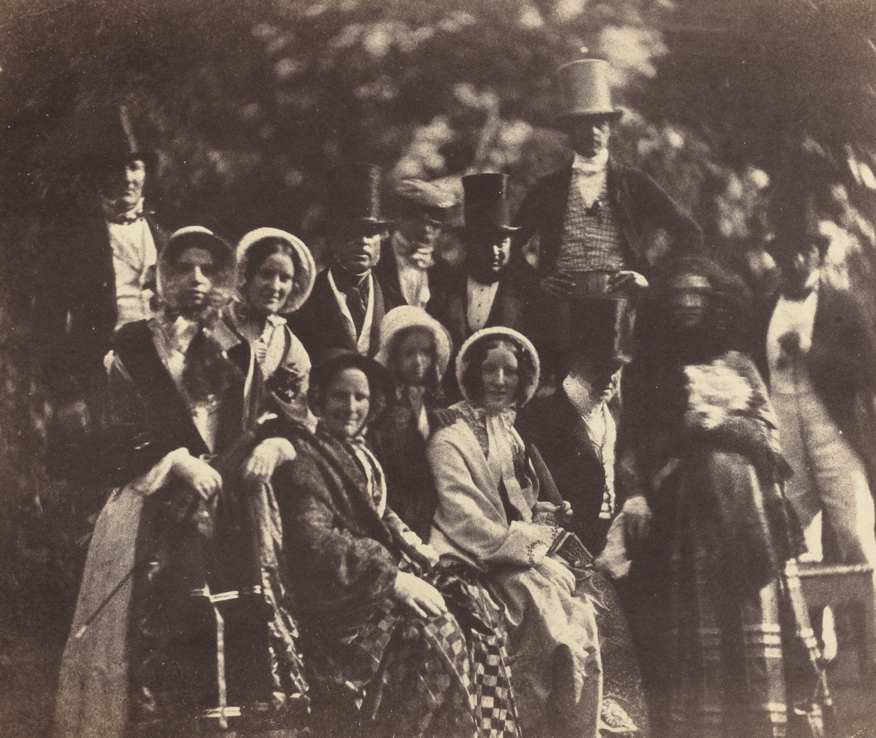 Hochzeitsgruppe von Benjamin Brecknell Turner