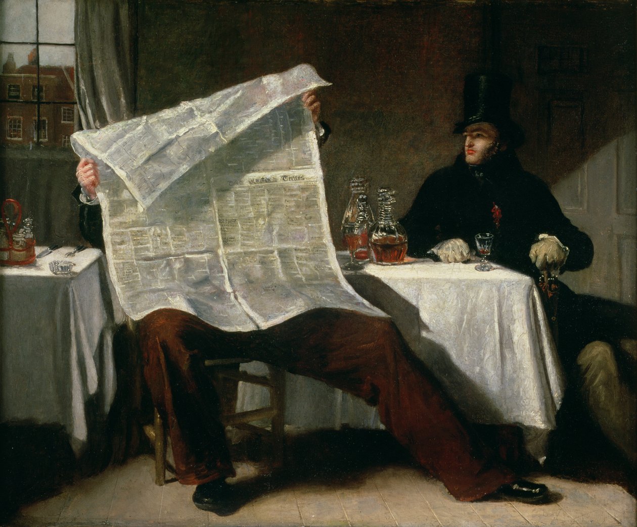 Warten auf die Zeiten, 1831 von Benjamin Haydon