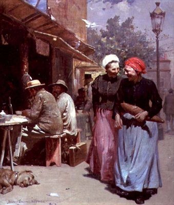 Pariser Markt von Benjamin Osro Eggleston