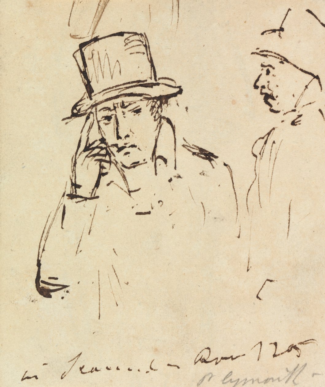 Studien von Männern mit Hüten von Benjamin Robert Haydon