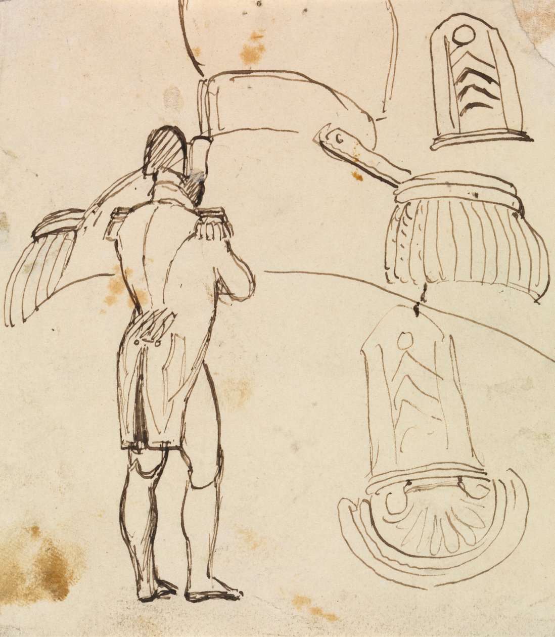Studie für Napoleon Bonaparte von Benjamin Robert Haydon