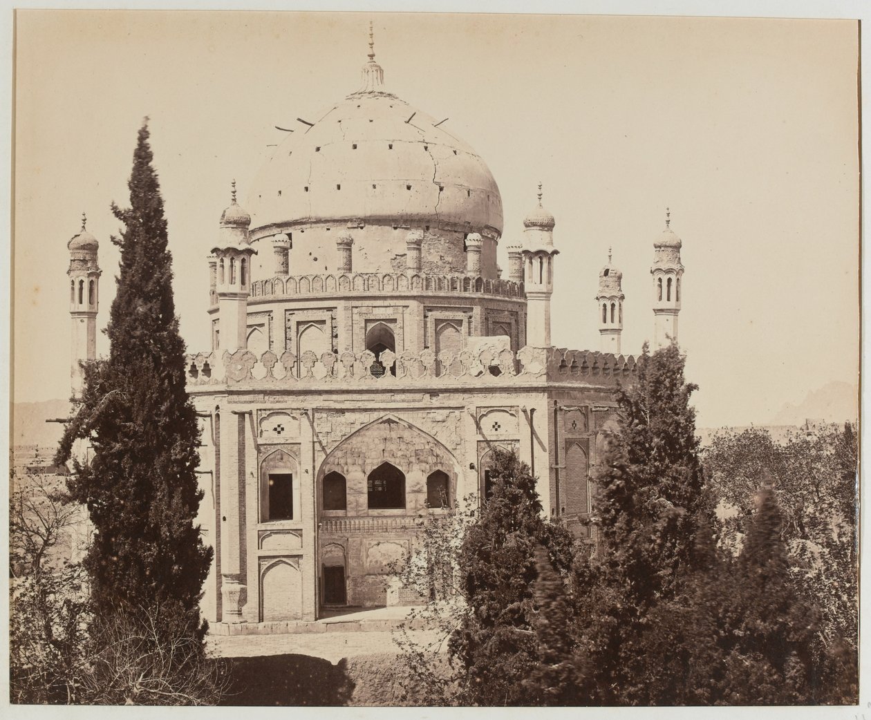 Grab von Ahmed Shah, von Khirka Sharif von Benjamin Simpson