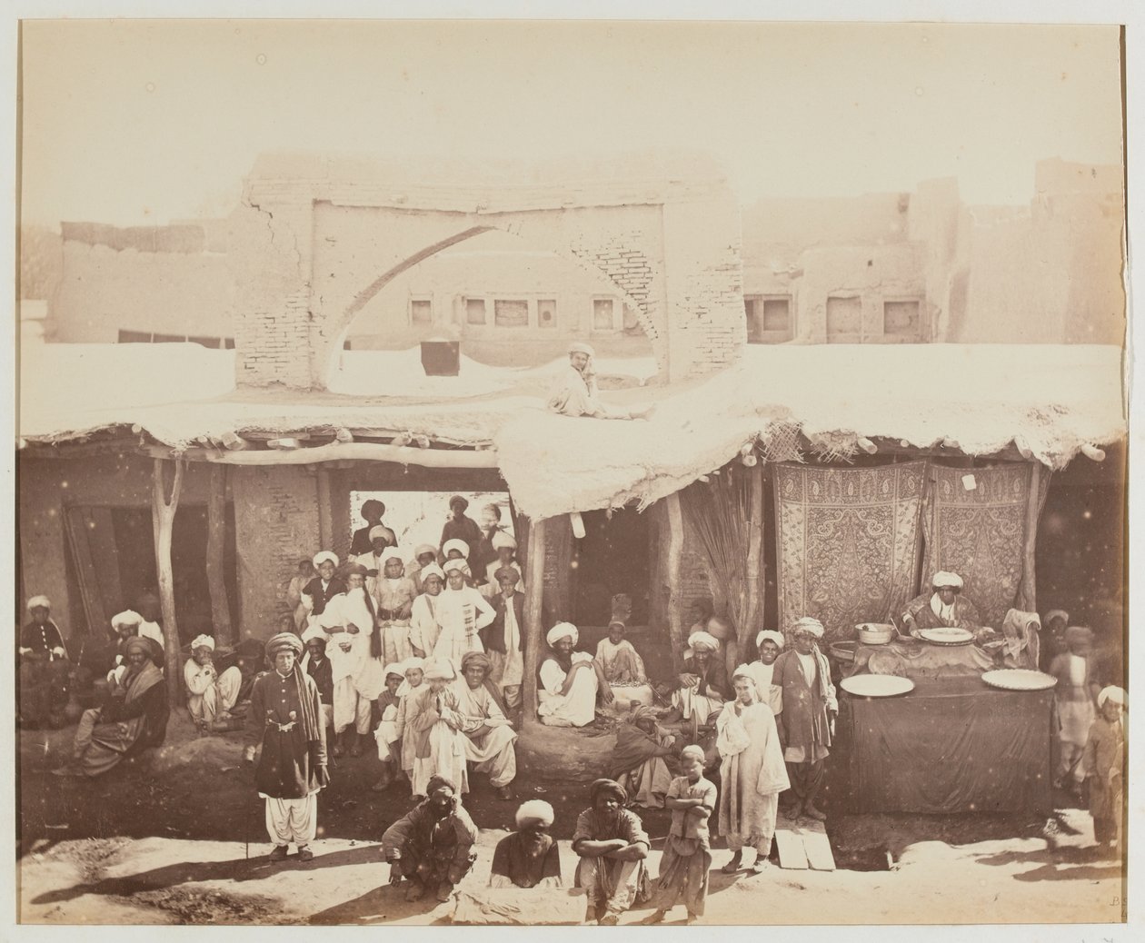 Straßenszene, Kandahar von Benjamin Simpson