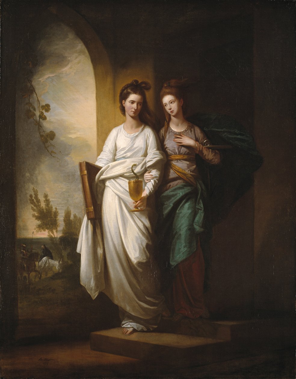 Fidelia und Speranza von Benjamin West