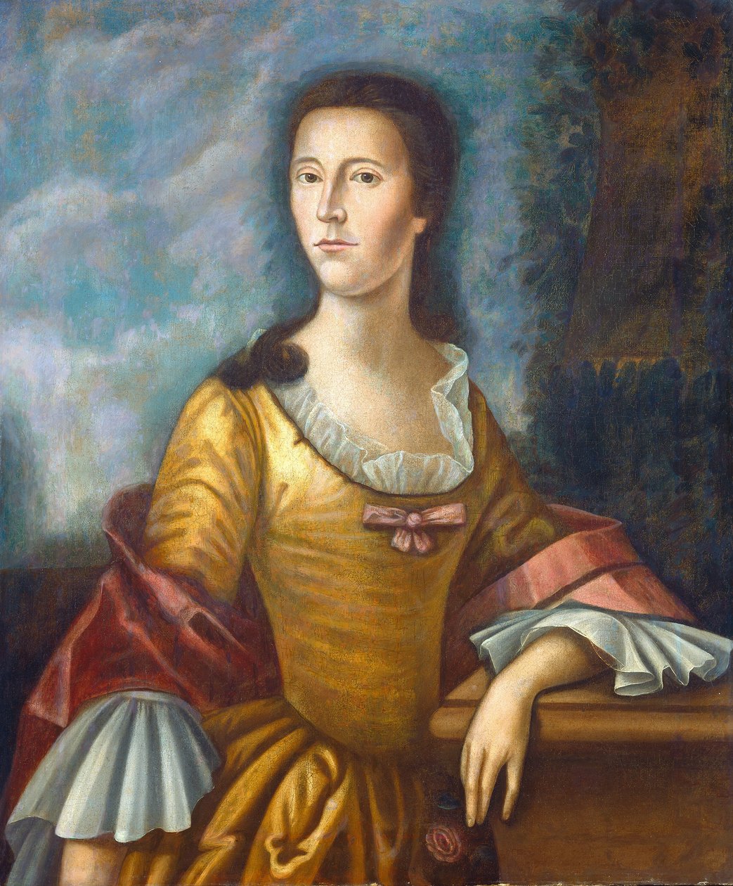 Mary Bethel Boude, Frau von Samuel Boude von Benjamin West
