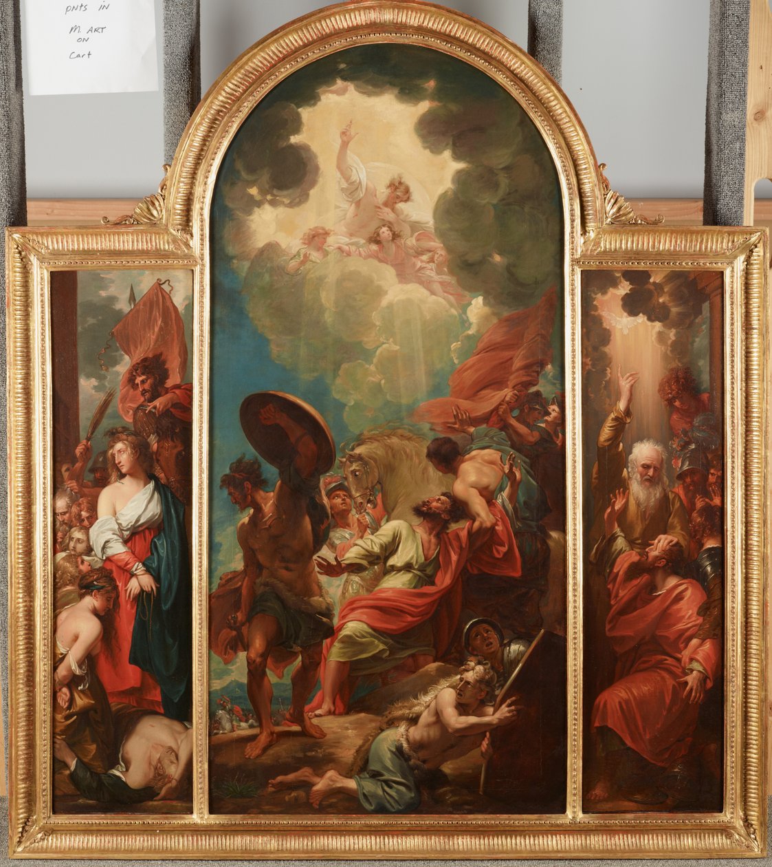 Die Bekehrung des hl. Paulus, ca. 1786 von Benjamin West