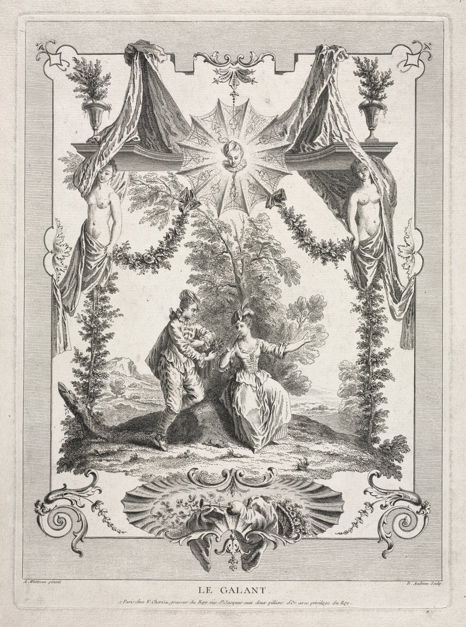 Der Galante von Benoit II Audran