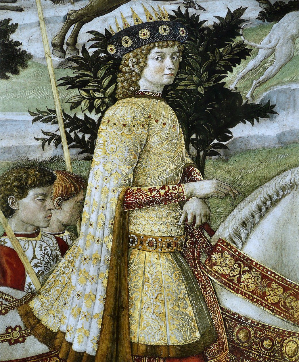 Die Prozession des jüngsten Königs von Benozzo Gozzoli