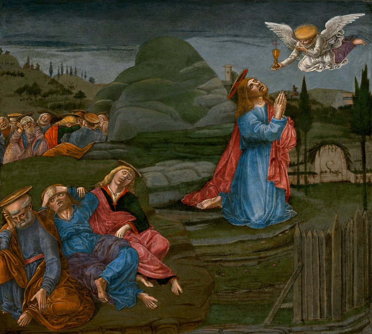 Die Agonie im Garten von Benvenuto di Giovanni