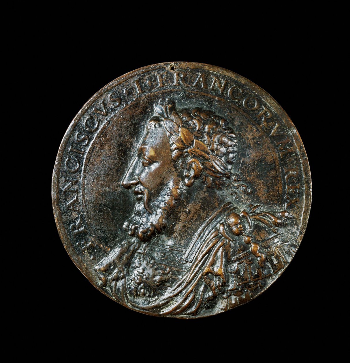 Franz I., König von Frankreich von Benvenuto Cellini