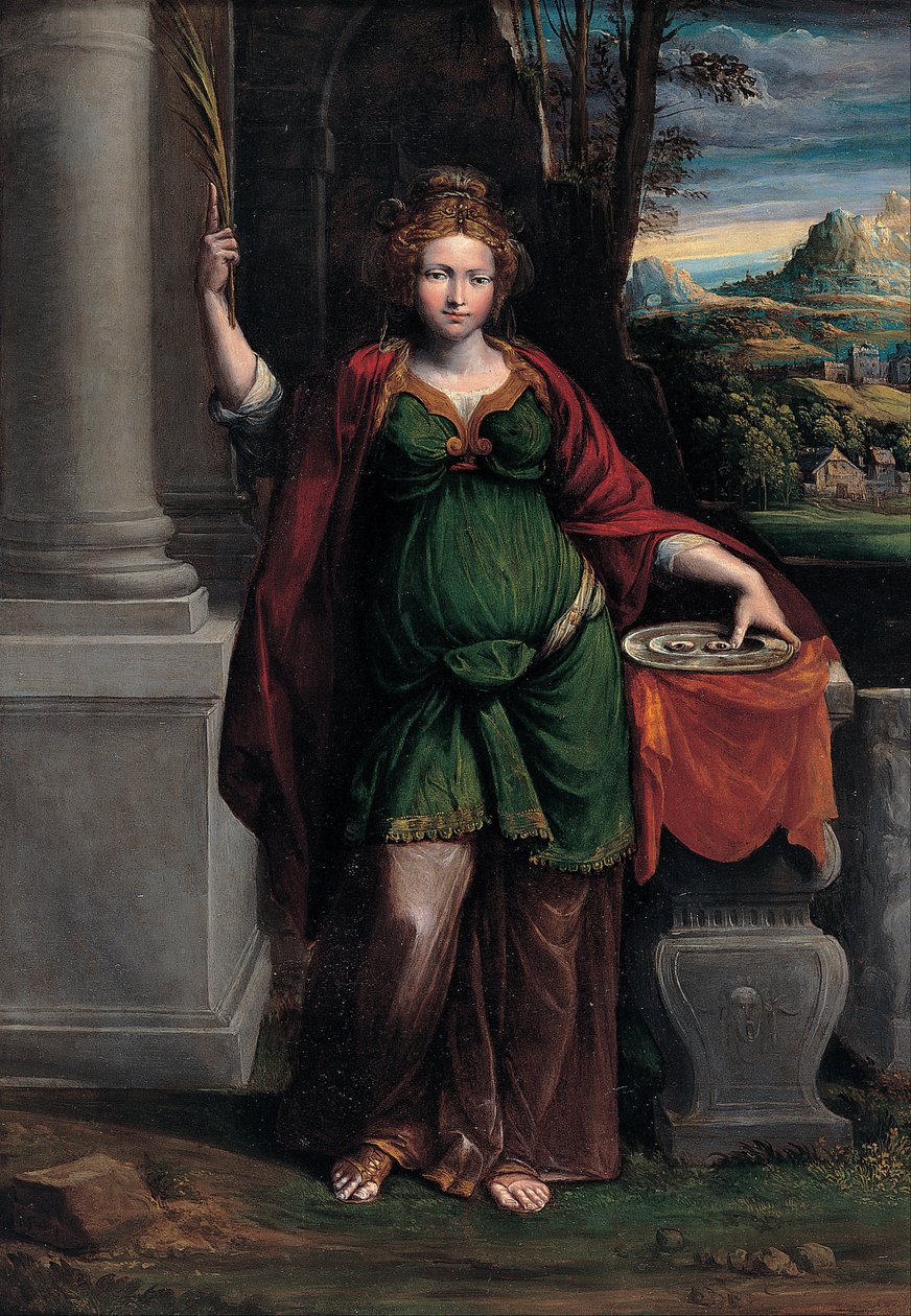 Heilige Lucia von Benvenuto Tisi