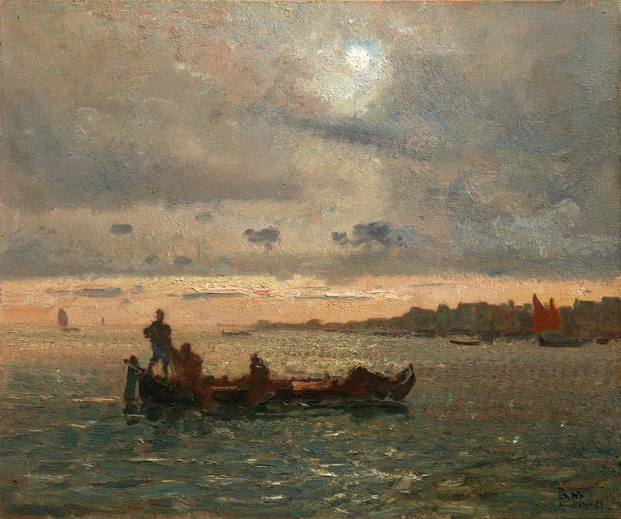 Abend in der Lagune von Beppe Ciardi