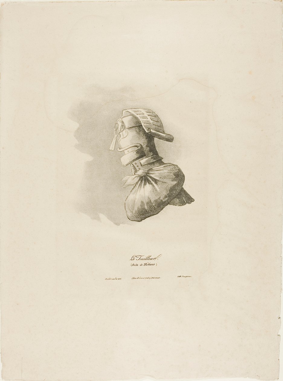 Der Schneider, aus Arts et Métiers von Bernard Gaillot