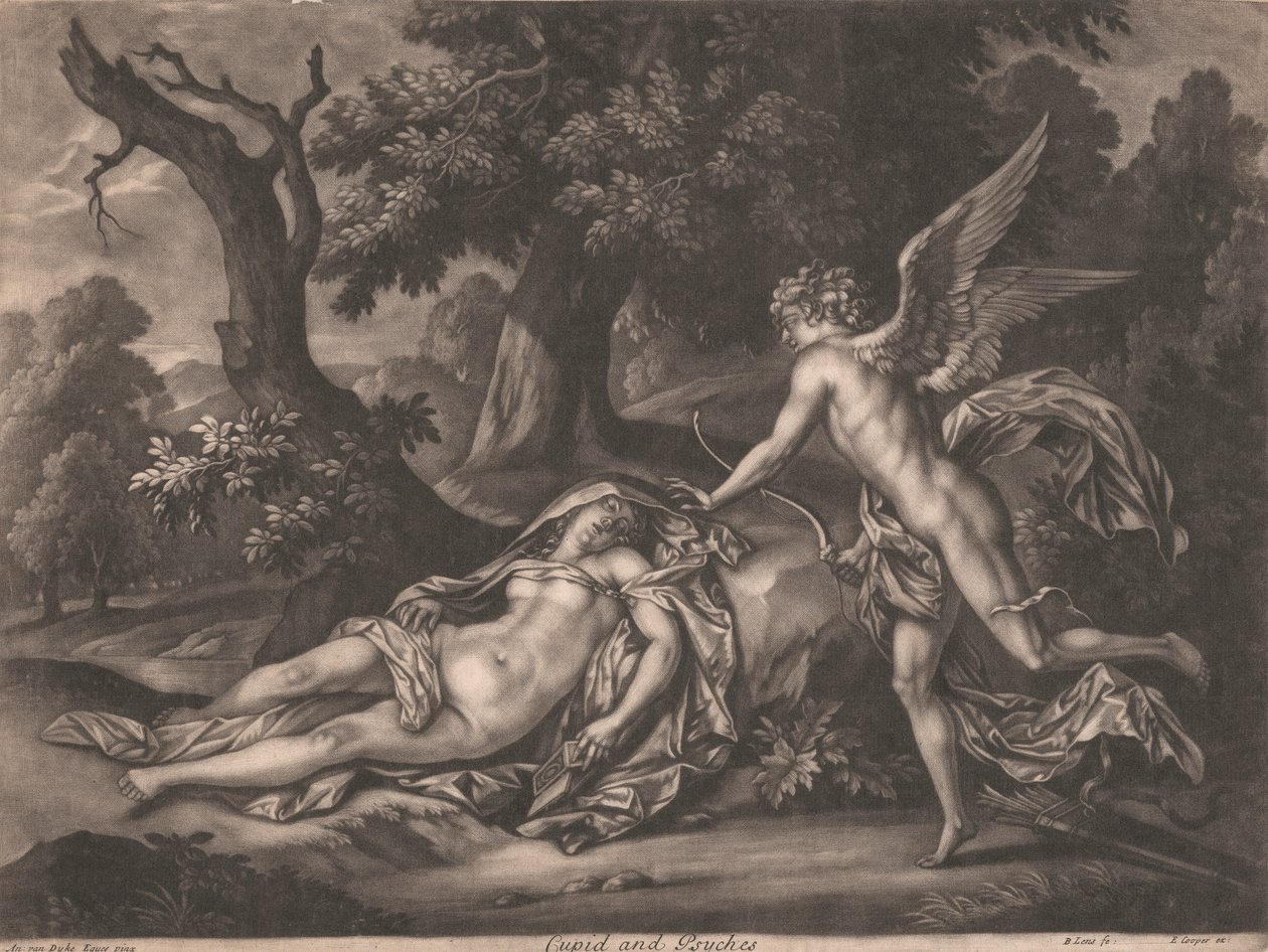 Amor und Psyche von Bernard Lens