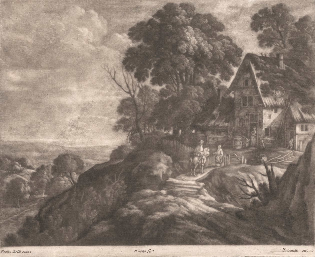 Niederländisches Bauernhaus von Bernard Lens