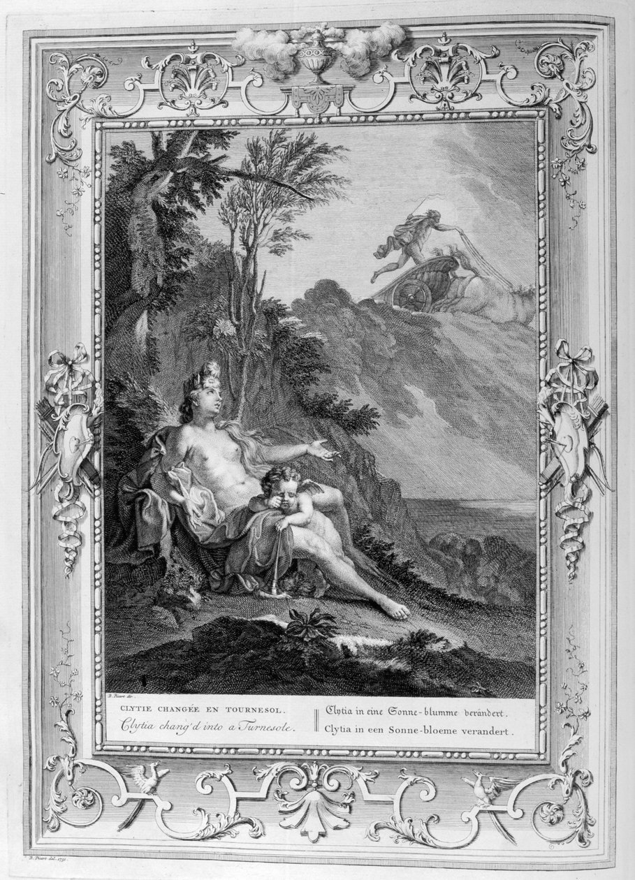 Klythie (Klytie) (Gravur) von Bernard Picart